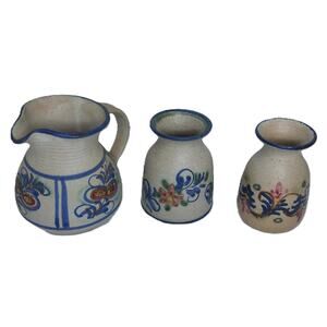 Vintage Berkshire Pottery Stoneware Trio Set of 3